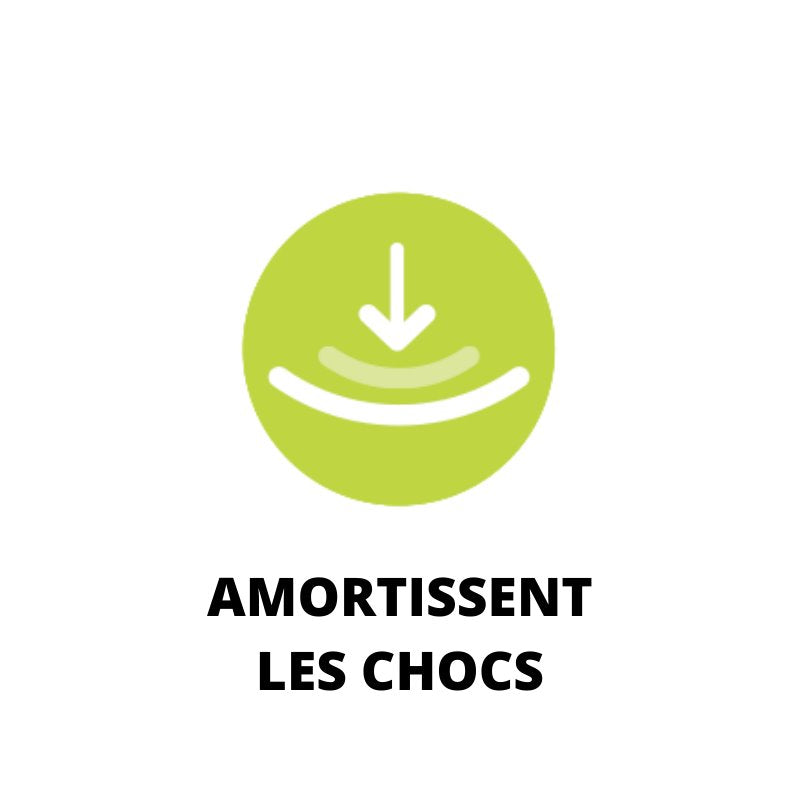 Semelles 3/4 Confort et Amortissement
